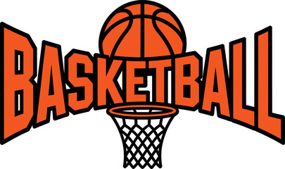 Basketball T-Shirt Design Vector with Sports Typography for Players, Fans and Athletic Apparel © MdJahid