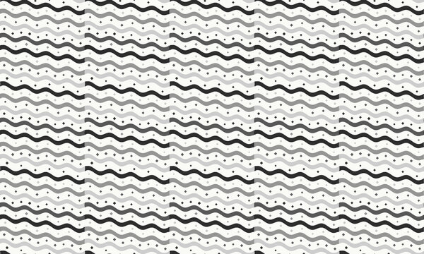 Batik Parang Diagonal Seamless Pattern, Classic Indonesian Royal Motif - Minimal Mono Colorway