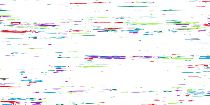 Abstract Glitch Texture Background &ndash; CRT Noise, Static Screen & Digital Distortion Overlay Vector Background
