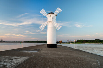 Stawa Mlyny - an iconic navigation mark and the official symbol of Swinoujscie, Poland © Tomasz Warszewski