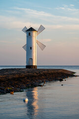 Stawa Mlyny - an iconic navigation mark and the official symbol of Swinoujscie, Poland © Tomasz Warszewski