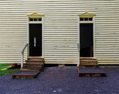 Historic Cades Cove Methodist Church, Cades Cove, Great Smoky Mountains National Park, Tennessee, USA