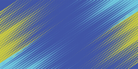 Fototapeta premium Abstract Brush Background with Sporty Style and Halftone Effect. Brush Stroke Illustration for Banner, Poster, or Sports Background