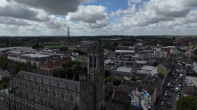 Orbit around St Patricks Pro Cathedral in Dundalk County Louth Ireland