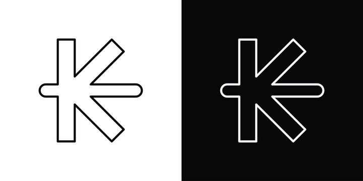 Kip icon vector graphics set
