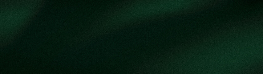 Fototapeta premium Dark green grainy abstract background texture with soft gradient