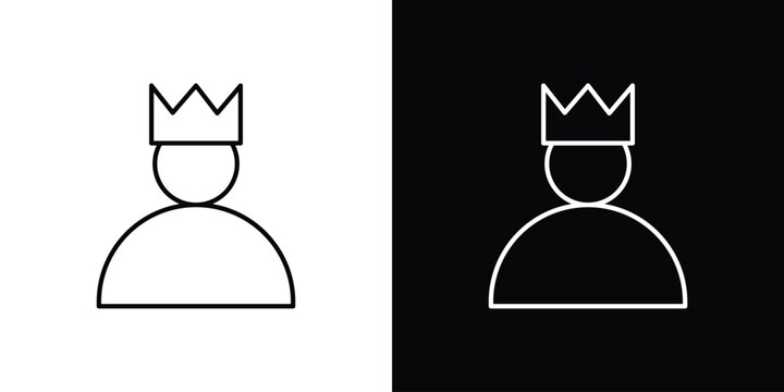 Premium User icon vector graphics set