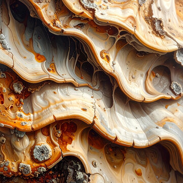 Organic Abstract Layered Texture Background
