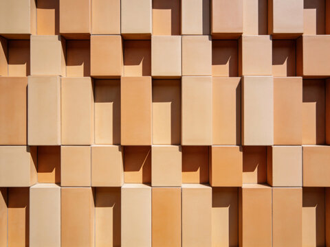 Wooden Blocks Abstract Background