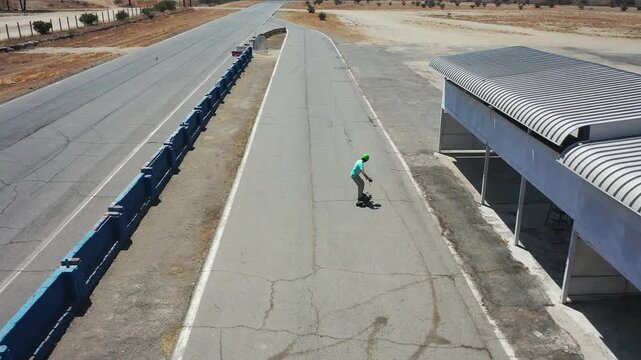 longboard en pista vizcachas Clip 07