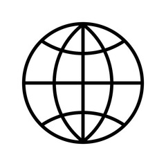 Obraz premium Global connectivity symbol for digital communication and internet web browsing, representing worldwide network and online presence concept