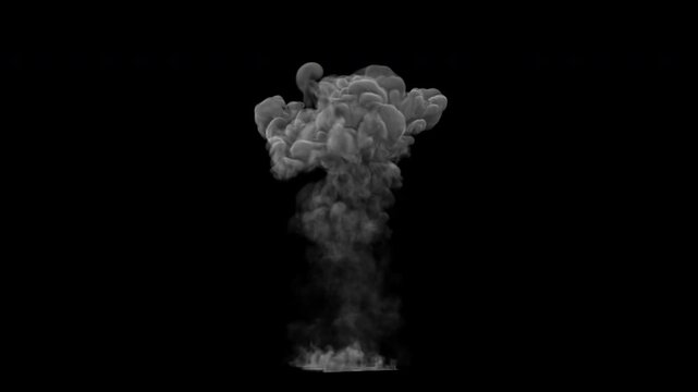 A fire explosion with flames. Can be used for projects with where a backdraft backgrounds bang big black bomb burning color concepts crash danger destruction erupting exploding explosive fire fireball