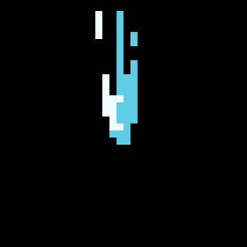 lightning pixel art animation