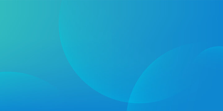 Blue abstract background graphic vector illustration, circle bright light backdrop modern minimal simple text copy space gradient banner design, brochure flyer or presentation cover bubble image