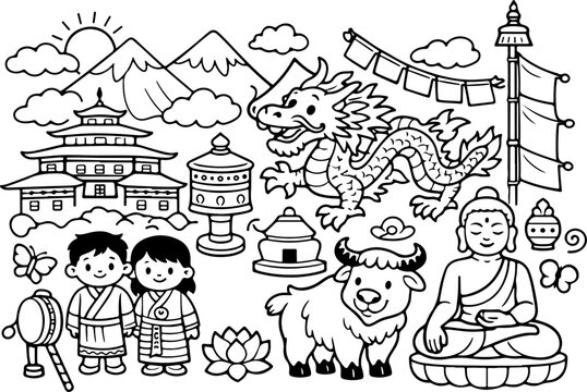 Dzongkha Images – Browse 408 Stock Photos, Vectors, and Video