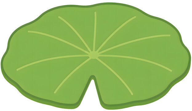 lotus leaf vector illustration