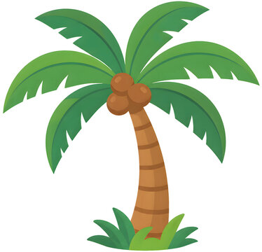 palm tree vector illustration
