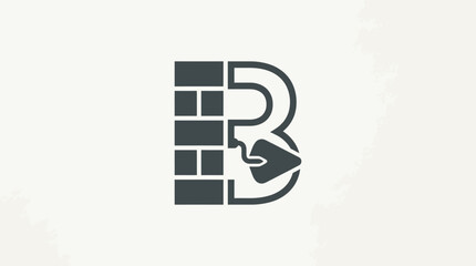 Letter B Logo Design Element. © imam