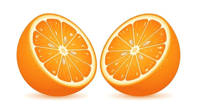 Fresh sliced oranges with citrus segments visible.