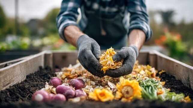 Composting process creates nutrient rich soil