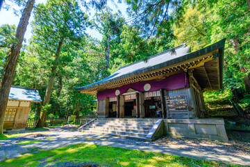 Fototapeta premium 初夏の佐渡國一ノ宮 度津神社 佐渡島 新潟県佐渡市