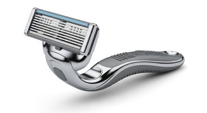 Modern five blade safety razor for smooth men grooming with grooming personal equipment accessory bathroom smoothness instrument sharpness