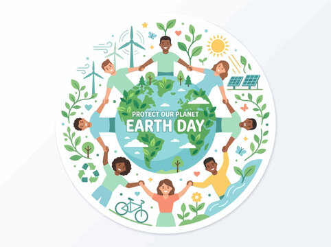 People Unite for a Greener Planet on Earth Day