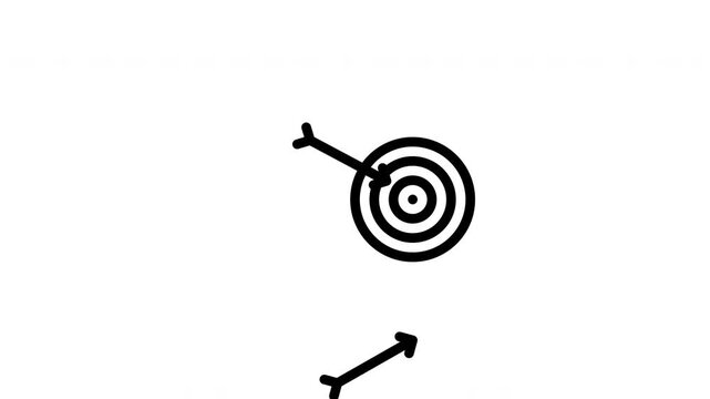 accuracy minimalist stroke animation