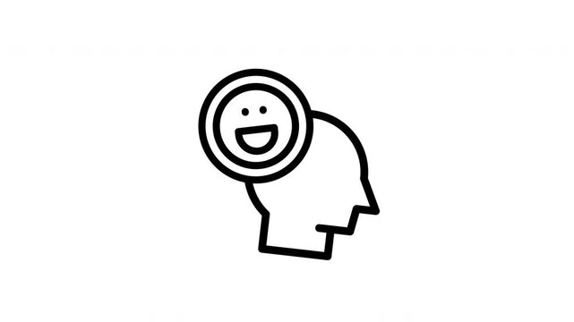 optimism minimalist stroke animation