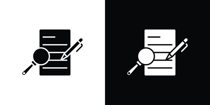 Defining icon in black and white, best for Gaphic Design