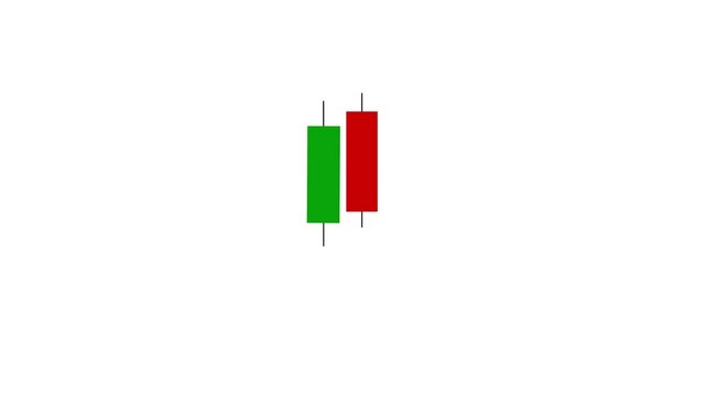 Stock market candlestick pattern hammer