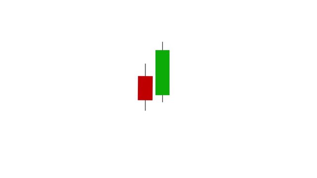 Stock market candlestick pattern hammer