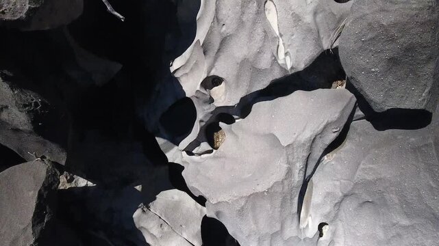 Serene aerial drone footage of Chapada dos Veadeiros, Alto Para&iacute;so de Goi&aacute;s, Brazil