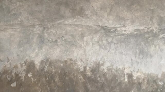 Texture concrete wall of light grey color cement texture background.Grey pastel rough crack cement texture stone concrete,rock plastered stucco wall; painted flat fade background. Side view, front. 