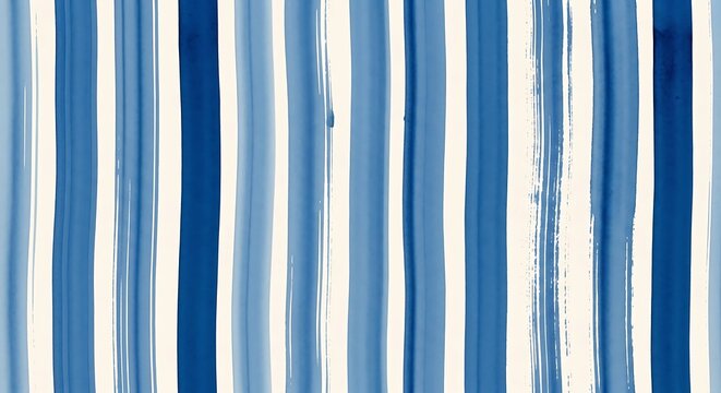 Abstract background featuring vertical blue and white painted stripes.