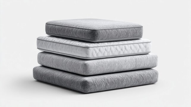 Comfortable mattress stack for restful nights sleep