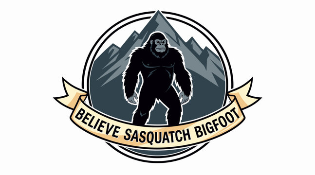 bigfoot sasquatch believe illustration