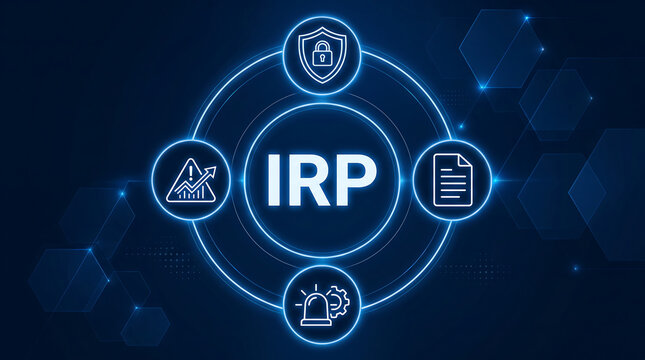IRP acronym. Incident Response Plan structured approach for addressing and managing the aftermath of a security breach 