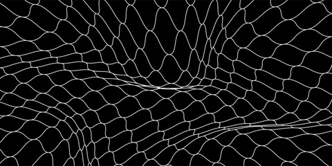 Mesh texture for fishing nets. Seamless pattern for sportswear or soccer goal, volleyball net, basketball hoop, hockey, athletics. Abstract net background for sports © Haikal