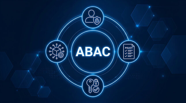 attribute based access control. ABAC is a method of implementing access control policies that is highly adaptable and can be customized using a wide range