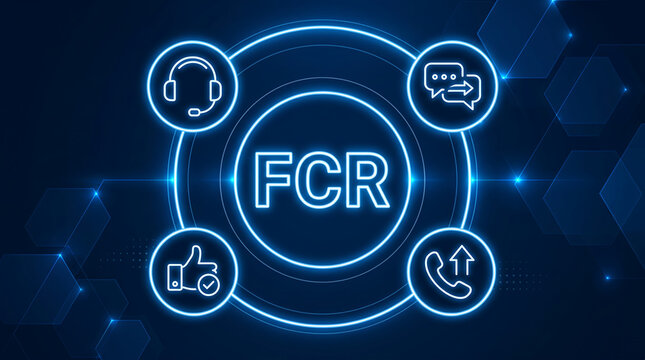  FCR acronym,first call resolution. When a customer's issue is resolved in the first interaction with a support agent, enhancing efficiency and satisfaction.