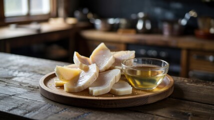 Dishes of Icelandic cuisine. Hvalspeak is whale oil that is smoked in lactic acid. Hvalspeak is one of the rarest, most ancient and specific delicacies of Iceland.