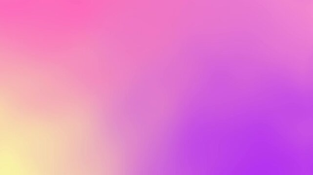 Abstract Gradient Blooming Across Warm Pink Yellow Purple Scene