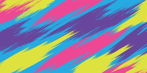 Modern jersey design with colorful abstract lines sublimation, sports background, cheering, running, cycling, basketball, netball, event, team, vector illustration. eps 10 © HASAN