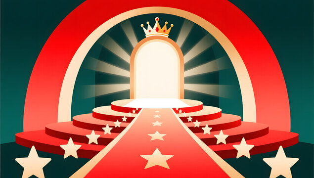 premium access arch member event promotion background