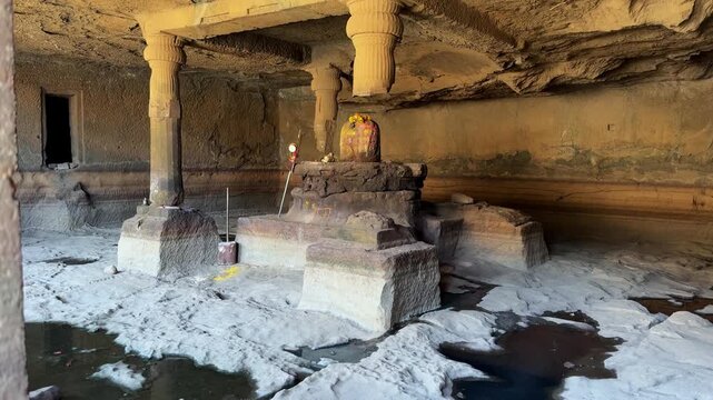 Sacred Shivling panaromic shot at Harishchandragad p