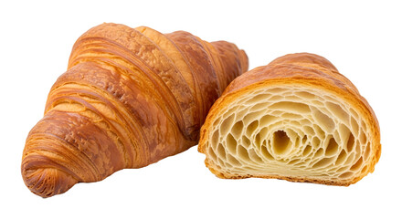 Fototapeta premium croissant pastry stack