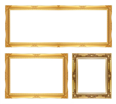 gold picture frame