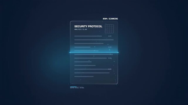 Technology software interface scanning security protocol document for data protection system optimization threat analysis safety verification network vulnerability auditing and compliance calculation