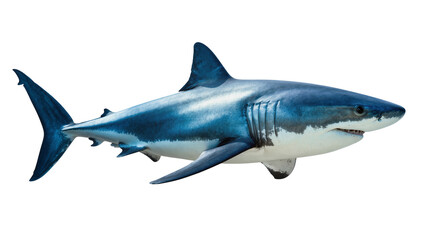 Great white shark swimming powerful predator, marine life © Natalia